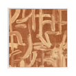 'Primal Light Brown I' Canvas Art Print