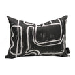 Abstract Cushion - Black